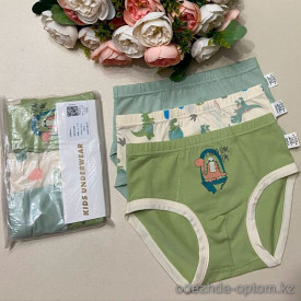 d7-266 Комплект детских и подростковых трусиков: тройка, 1 пачка (3 шт)