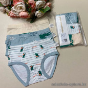 d7-280 Комплект детских и подростковых трусиков: тройка, 1 пачка (3 шт)
