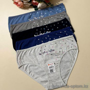 d7-3171PB255 Donella Трусики женские с принтом, 1 пачка (10 шт)