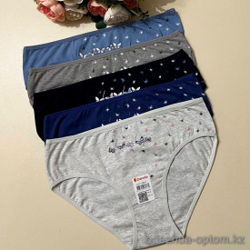 d7-3171PB255 Donella Трусики женские с принтом, 1 пачка (10 шт)