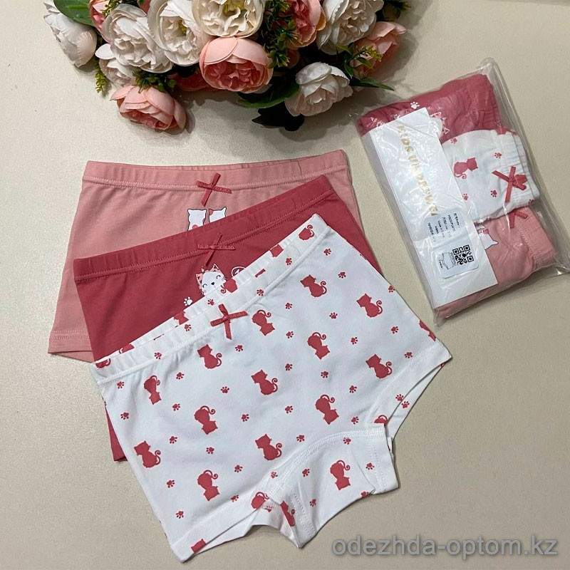 d7-415 Комплект детских и подростковых трусиков: тройка, 1 пачка (3 шт) d7-415 Комплект детских и подростковых трусиков: тройка, 1 пачка (3 шт)