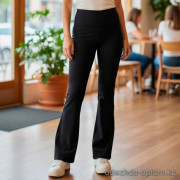 k2-0238 Фитнес штаны женские клеш, S-XL, 1 пачка (6 шт)