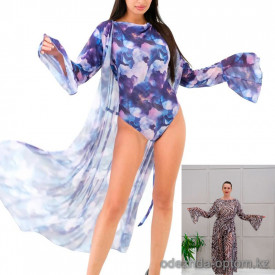 z2-W3010 Пляжная женская туника, S-XL, 1 пачка (4 шт)