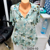 w7-5424-10 Рубашка женская с принтом, большие размеры, 1 шт