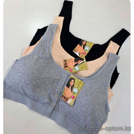 b4-50789 Топ-Бра женский на кнопках, большие размеры, 8XL-10XL, 1 пачка (6 шт)