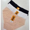 b4-9591-1 Трусики женские однотонные, большие размеры, 2XL-3XL, 1 пачка (12 шт)
