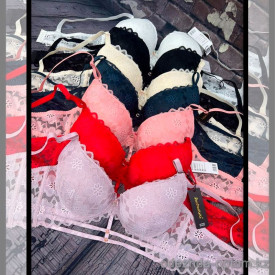 b5-5473 DuoDuoKeKe Бюстгальтер кружевной на тонком поролоне, чашка С, 1 пачка (3 шт) b5-5473 DuoDuoKeKe Бюстгальтер кружевной на тонком поролоне, чашка С, 1 пачка (3 шт)