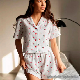 b13-724 Комплект женской пижамы, M-XL, 1 пачка (3 шт)