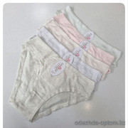 b4-7765 Lavolle Трусики женские в рубчик, L-2XL, 1 пачка (12 шт)