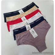 b4-A7698 Трусики женские слипы эластичные, XL-3XL, 1 пачка (12 шт)