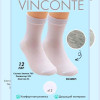 k4-VN4115-4 Vinconte Носочки детские, 5-7 лет, 1 пачка (12 пар)