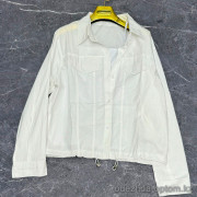w41-0311 Рубашка женская однотонная в комплекте с майкой, стандарт (до48), 1 шт