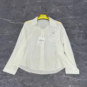 w41-5006 Рубашка женская в полоску с длинными рукавами, стандарт (до 48), 1 шт