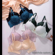 b5-1007 DuoDuoKeKe Бюстгальтер с тонким поролоном, чашка B, 1 пачка (3 шт)