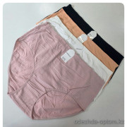 b4-3878 Трусики женские однотонные, большие размеры, 5XL-7XL, 1 пачка (12 шт)