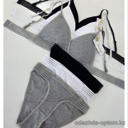 b4-7014 Beisdanna Комплект нижнего белья, без косточек со съемным тонким поролоном, S-L, 1 пачка (6 шт)