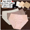 b6-3026-3 Трусики женские на высокой посадке, L-2XL, 1 пачка (12 шт)