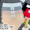 b6-3841 Lavolle Трусики женские однотонные, M-XL, 1 пачка (12 шт)