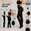 k2-26393-1 Manzi Колготки женские микро-фибра с утяжкой, 46-48, 240 ден, 1 пачка (6 шт)