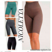 b4-10075 Nicoletta Велосипедки женские спортивные, S-2XL, 1 пачка (5 шт)