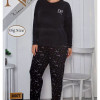 b4-30077 Nicoletta Комплект пижамы для полных дам: кофта и штаны, 2XL-5XL, 1 пачка (4 шт)