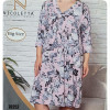 b4-70252 Nicoletta Платье домашнее для полных дам, 2XL-5XL, 1 пачка (4 шт)
