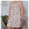 b4-70257 Nicoletta Сорочка на бретельках для полных дам, 2XL-5XL, 1 пачка (4 шт)
