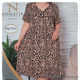 b4-70258 Nicoletta Платье домашнее для полных дам, 2XL-5XL, 1 пачка (4 шт) b4-70258 Nicoletta Платье домашнее для полных дам, 2XL-5XL, 1 пачка (4 шт)
