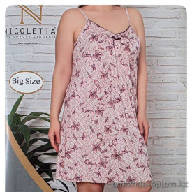 b4-81696 Nicoletta Сорочка на бретельках для полных дам, L-3XL, 1 пачка (4 шт) b4-81696 Nicoletta Сорочка на бретельках для полных дам, L-3XL, 1 пачка (4 шт)