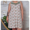b4-81698 Nicoletta Сорочка на широких лямках для полных дам, L-3XL, 1 пачка (4 шт)