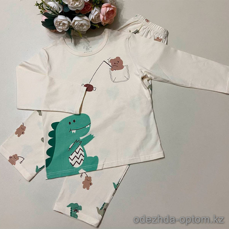 d7-435-1 Комплект детской пижамы: кофта и штаны, 100-160, 1 пачка (7 шт) d7-435-1 Комплект детской пижамы: кофта и штаны, 100-160, 1 пачка (7 шт)