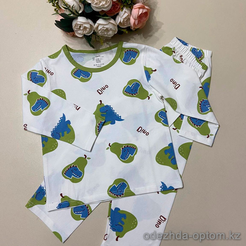 d7-438 Комплект детской пижамы: кофта и штаны, 100-160, 1 пачка (7 шт) d7-438 Комплект детской пижамы: кофта и штаны, 100-160, 1 пачка (7 шт)