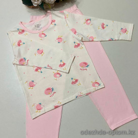 d7-459 Комплект детской пижамы: кофта и штаны, 100-160, 1 пачка (7 шт) d7-459 Комплект детской пижамы: кофта и штаны, 100-160, 1 пачка (7 шт)