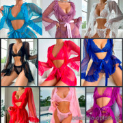 b16-2140 Комплект нижнего белья в комплекте с халатом, стандарт, 1 пачка (5 шт)