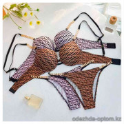 b4-2037 Комплект нижнего белья: бюстгальтер на среднем поролоне и трусики, 1 пачка (3 шт)