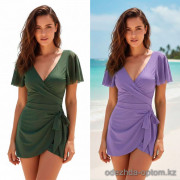 z2-WH8008 Купальник женский слитный, S-XL, 1 пачка (4 шт)