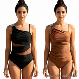 z2-WH8011 Купальник женский слитный, S-2XL, 1 пачка (5 шт)