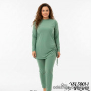 z2-YSL5001-1 Купальник женский раздельный, большие размеры, 3XL-6XL, 1 пачка (4 шт)