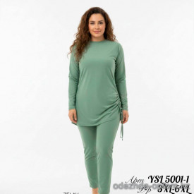 z2-YSL5001-1 Купальник женский раздельный, большие размеры, 3XL-6XL, 1 пачка (4 шт)