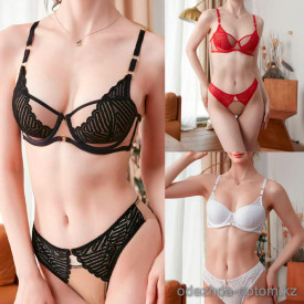 b13-33061 Комплект нижнего белья: бюстгальтер и трусики, чашка B, 1 пачка (3 шт) b13-33061 Комплект нижнего белья: бюстгальтер и трусики, чашка B, 1 пачка (3 шт)