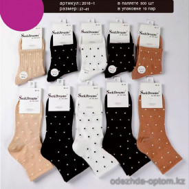 n5-2016-1 Носки женские весна-лето, 37-41, 1 пачка (10 пар)