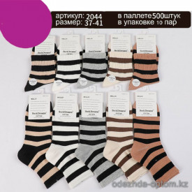 n5-2044 Носки женские весна-лето, 37-41, 1 пачка (10 пар)