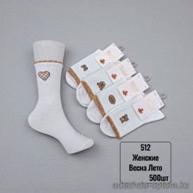 n5-512-4 Носки женские весна-лето, 36-41, 1 пачка (10 пар)