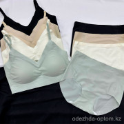 b16-366 Комплект нижнего белья: топ и трусики, стандарт, 1 пачка (10 шт)