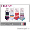 n1-71101B Limax Женские носки спортивные, 36-40, 1 пачка (12 пар)