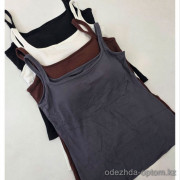 b4-890 Майка женская с чашечками на тонком поролоне, L-XL, 1 пачка (4 шт)