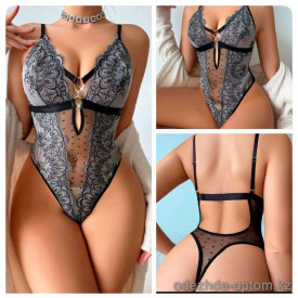 b4-8926 Боди женский кружевной, M-XL, 1 пачка (3 шт)
