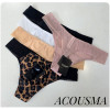 b4-T6583-1 Acousma Трусики женские стринги, M-XL, 1 пачка (6 шт)