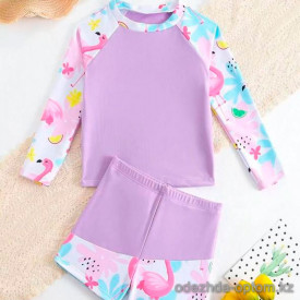 z4-S028-99 Купальник детский раздельный, 4-7 лет, 1 пачка (4 шт)