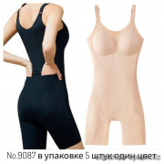 b4-9087 Боди женское утягивающее, L-3XL, 1 пачка (5 шт)